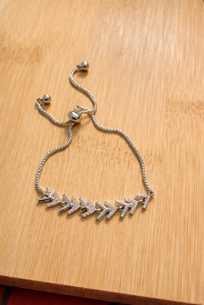 BERF JEWELLERY سوار فضي قابل للتعديل