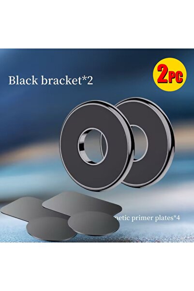 BUYMART 2 PC Universal Phone Holder Magnetic Car Mount 360 Dashboard Installa...