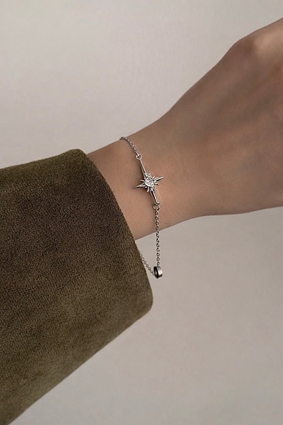 Okko Store Steel North Star Bracelet