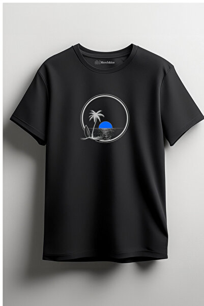 Merch&ice Μπλουζάκι Unisex με στάμπα Blue Moon