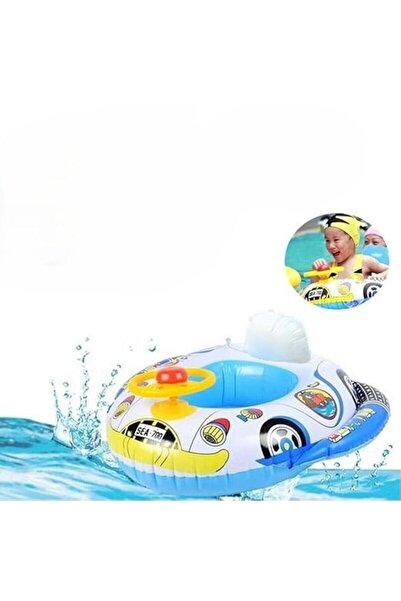 BESTWAY دولاب سباحة للأطفال باللون الأصفر