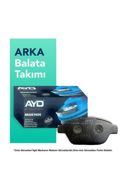 AYD Chevrolet Lacetti Arka Fren Balata Takımı (2005-2014)