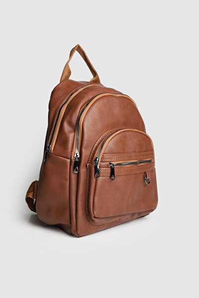 Septemmart Nales Model Donma Faux Leather Women's Backpack