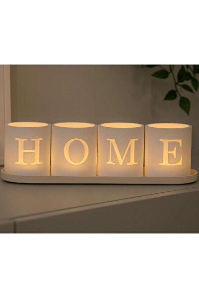 Sufle home dekor DEKORATİF LED MUMLU HOME AKSESUAR