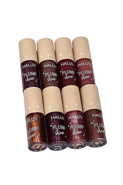 haluV Lip gloss in 8 colors