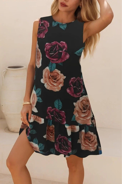 pusula sepeti USLUCAN ALIŞVERİŞ Γυναικείο αμάνικο φόρεμα με βολάν στην πλάτη ...