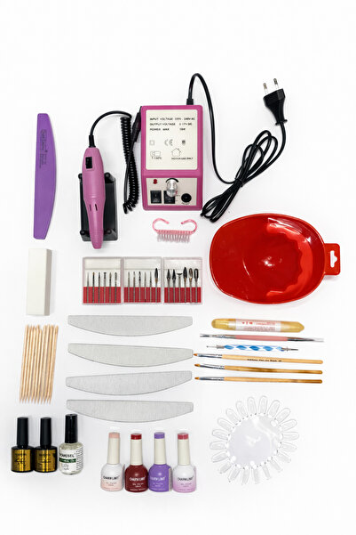 OEM Set Complet pentru Manichiură cu Freză Electrică Nail Drill și Oje UV
