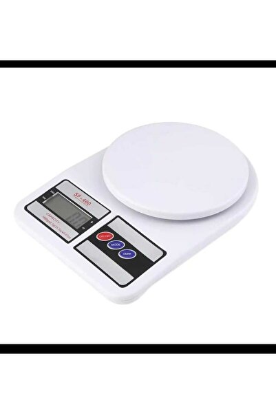 Issa Electronic Kitchen Scale 23x15cm Plastic 10kg/10000g White