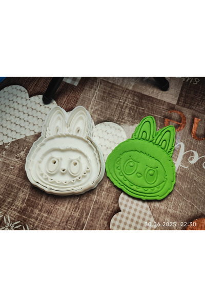 Lena Gift Store Labubu Cookie Mold