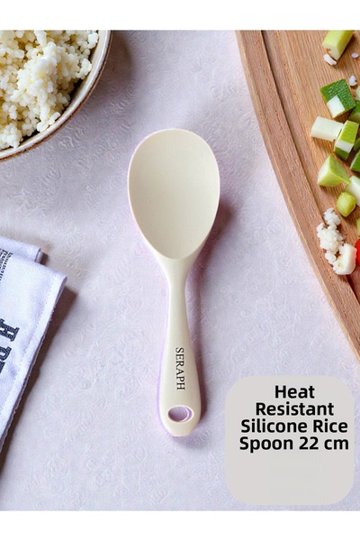 Seraph Heat Resistant Silicone Rice Spoon 22 cm 1 Piece