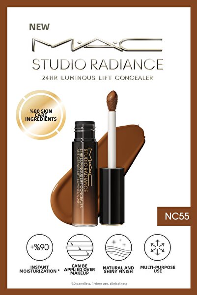 M.A.C Studio Radiance 24Hr Luminous Lift Concealer - Serum Concealer with Ski...