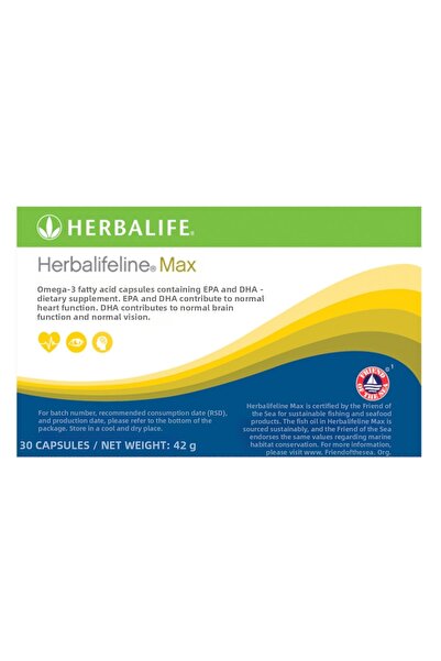 Herbalife Line Max 30 Capsules Fish Oil Capsules Food Supplement
