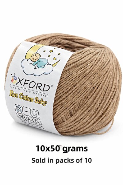 Oxford İplik Pack of 10 Eco Cotton Baby - Thin Cotton Yarn - Crochet - Punch ...
