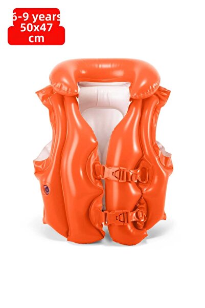 Fidan oyuncak Intex Children's Inflatable Life Jacket 6-9 Years 50X47 cm