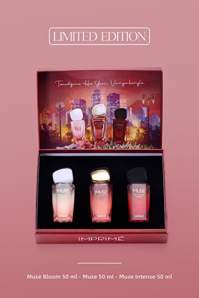 Imprime Muse Flanker Edp Women's Perfume Set |   Muse & Bloom & Intense 50 ml