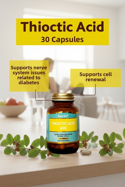DEARVİT Thioctic Acid 30 Capsules