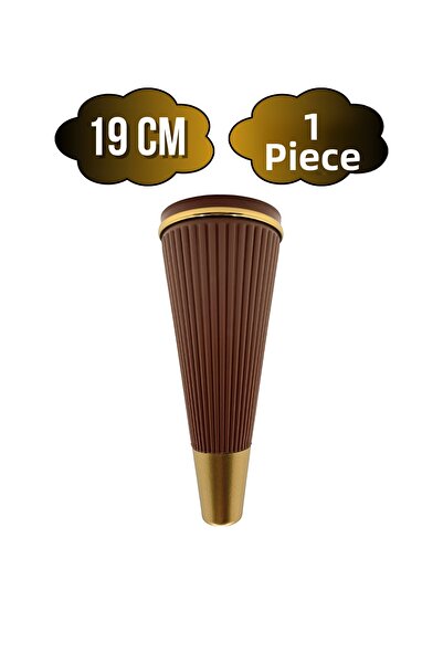 DSYapıAksesuar Picior din plastic cu model Cihan de 19CM, picior pentru masă ...