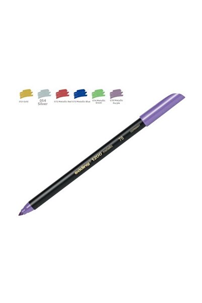 Edding 1200 Invitation Pen Metallic Purple