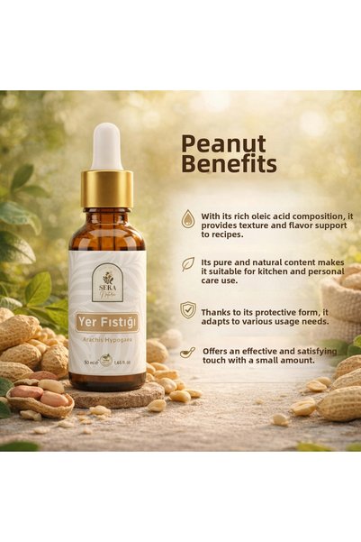 Sera Natura Peanut Oil 50 ml – 100% Natural Nourishing & Balancing
