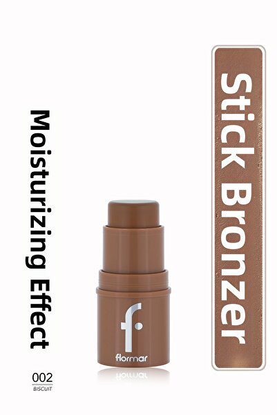 Flormar برونزر كريمي طبيعي ومرطب من تو جو - 002 بيسكيت