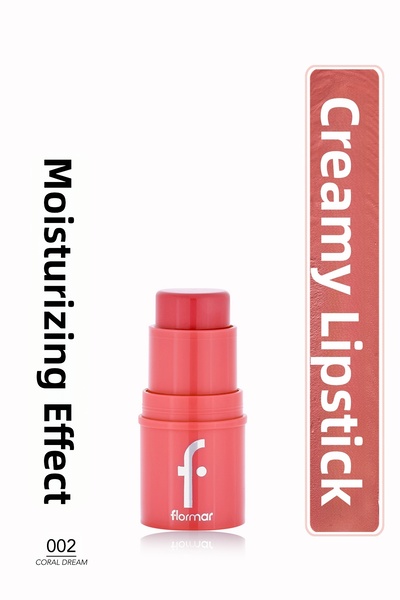 Flormar To Go Shimmering & Natural Finish Intensity Adjustable Creamy Stick B...