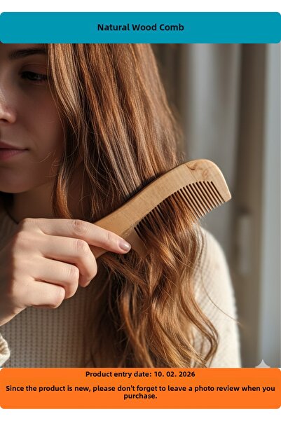 Hızlı Çeyiz Φυσική χτένα από ξύλο πυξάρι 100% φυσική