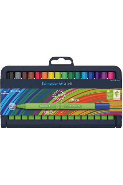 SCHNEIDER مجموعة أقلام رصاص من الألياف المكونة من 16 قطعة -191292