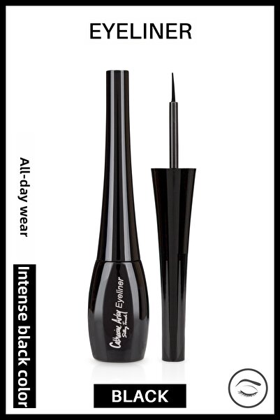 Catherine Arley Carbon Black Eyeliner 2047 Black Permanent Eyeliner