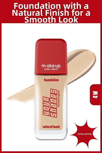 Maru.Derm M.Ake up Maruderm Long-Lasting Foundation with a Semi-Matte Finish ...