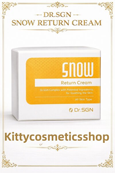 dr.sgnbio كريم دكتور إس جي إن سنو ريتورن 50 مل (كريم مكثف لتوحيد لون البشرة و...
