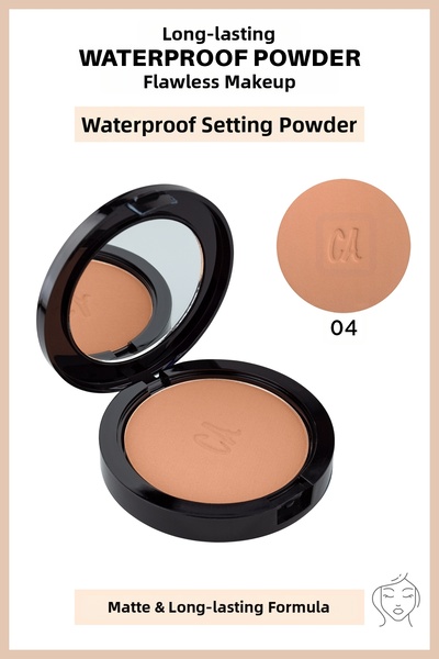 Catherine Arley Waterproof Powder - Long Fixing Waterproof Powder Flawless Ma...