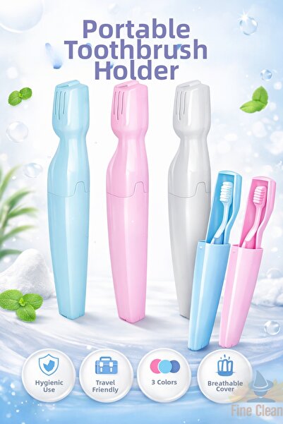 fine class (3 τεμάχια) Θήκη οδοντόβουρτσας Δοχείο αποθήκευσης Βάση για βούρτσα