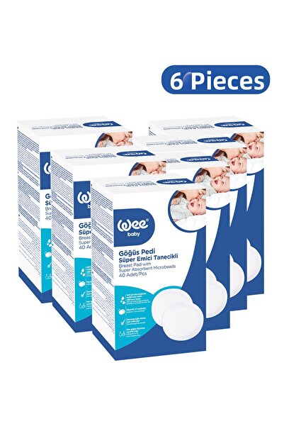 Wee Baby Classic Breast Pad Set (40X6 240 Pieces)