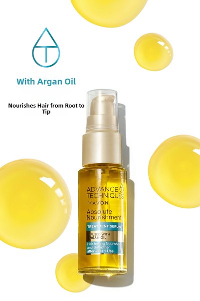 AVON Ser nutritiv pentru păr cu ulei de argan 30 ml. Set triplu