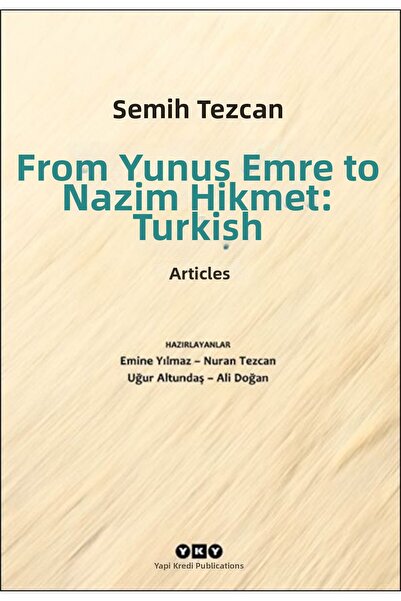 TREND Turkish Articles from Yunus Emre to Nâzım Hikmet