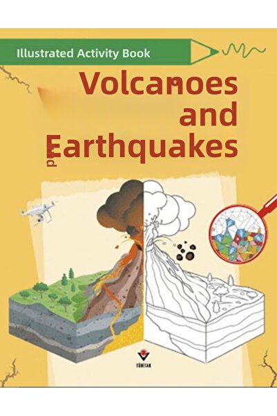 TREND Illustrated Activity Book - Volcanoes and Earthquakes