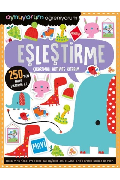 TREND I'M Playing Learning - My Activity Book with Matching Stickers