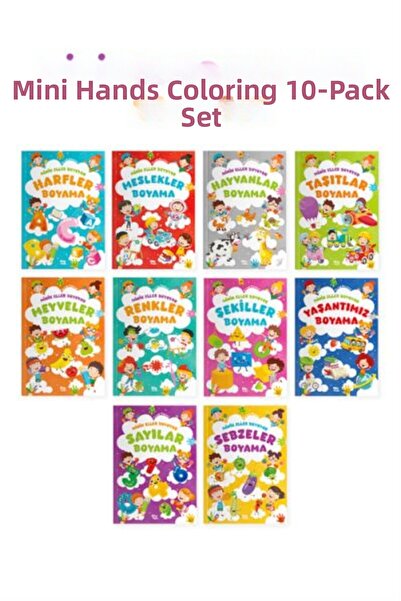 Marvel Little Hands Paint – Set of 10 Books (Sample Illustrated)