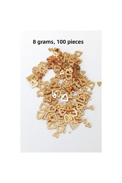 Royaleks أويا فستان سهرة قلادة سوار شبكي معدني بلاستيك ترتر ذهبي اللون 8 جرام...