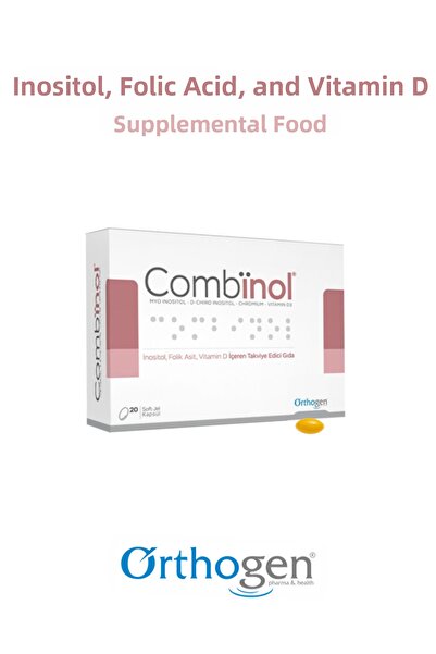Orthogen Combinol 20 Soft-Jel Capsule |   Inositol, Folic Acid, Vitamin and M...