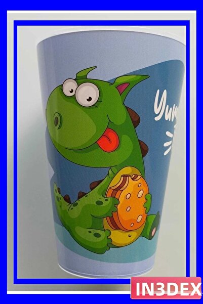 İN3DEX Self-Stirring Straw Cup with Straw, 400ml Capacity