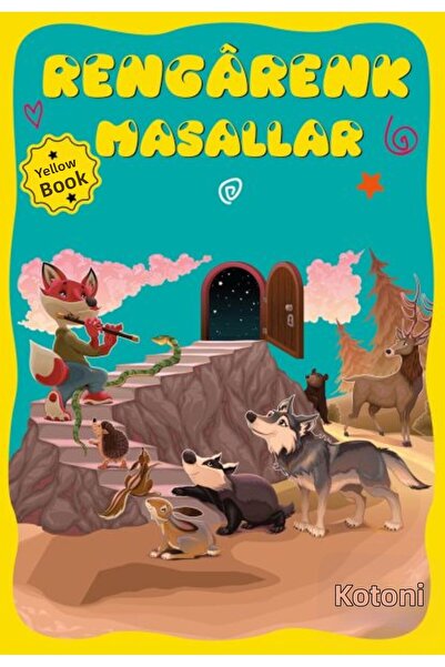 TREND Imagination and Focus Developing Colorful Fairy Tales Yellow Book for C...