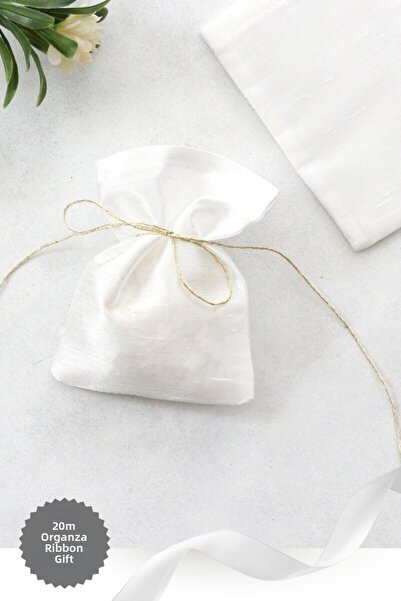 Bimotif 100 Pieces of Ottoman Silk Henna, Promise, Engagement Gift Pouch, 10X...