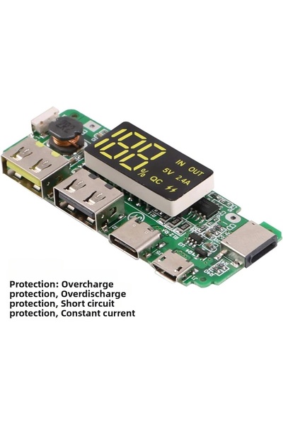Choice Dual USB 18650 Charging Board Dual USB 5V 2.4A Mobile Power Bank Modul...