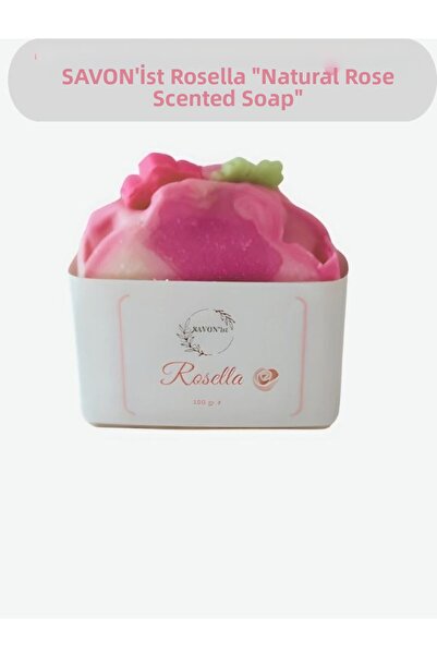 SAVON'ist Rosella Natural Rose Extract Soap