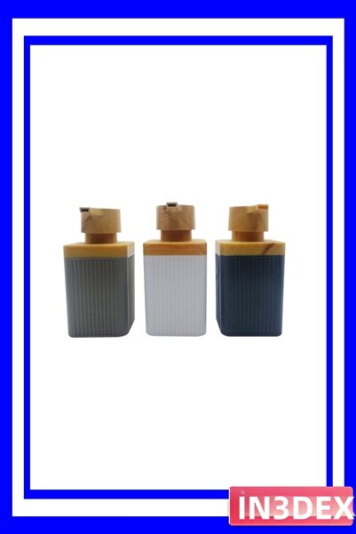 İN3DEX Wooden Striped Solid Soap Holder