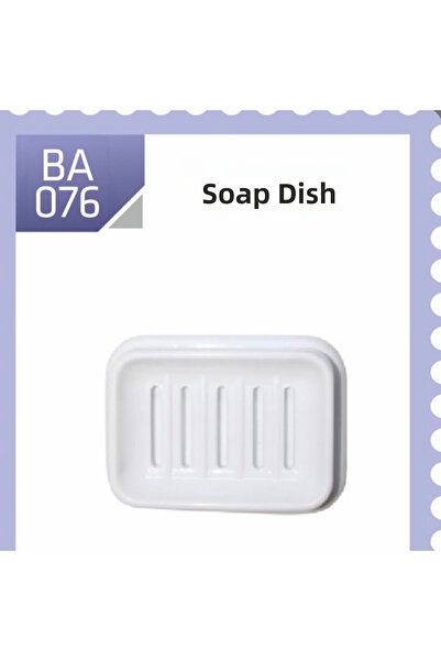 izmiryapımarket حامل صابون بلاستيكي 2 قطعة