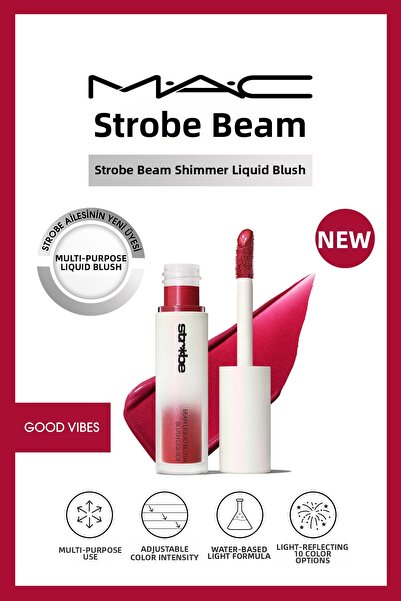 M.A.C Good Vibes Radiant Liquid Blush with Lightweight and Adjustable Intensi...