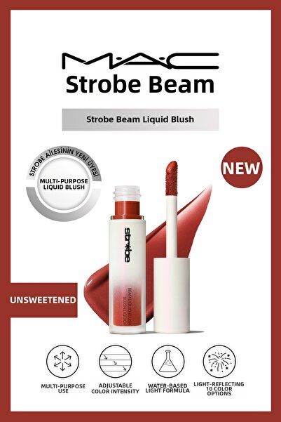 M.A.C Unsweetened Radiant Liquid Blush with Lightweight and Adjustable Intens...