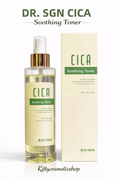 dr.sgnbio Dr.Sgn Cica Soothing Toner 200ml (Soothing and Balancing Tonic Cont...